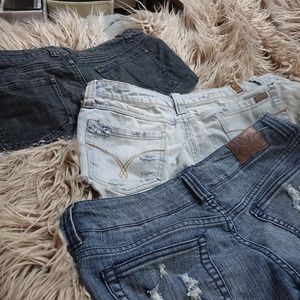 3 Cut Off Shorts Beach Cover Up Bundle